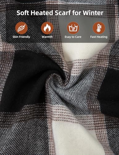 EN'DA professional Heated Scarf for Women Rechargeable with Battery4