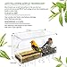 Large Window Bird Feeder with Strong Suction Cups - Innovative Anti-Yellowing Acrylic - Largest Seed Tray on The Market - No Assembly - Fathers Day