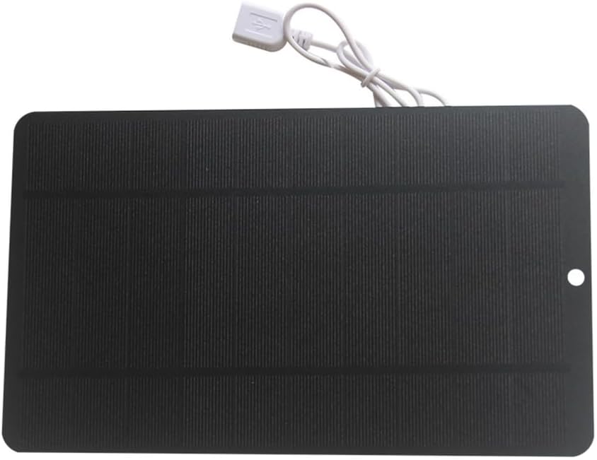 Weatherproof Solars Panel Charger 7W 5V Single Crystal Silicon Fast Device Charging Outdoor