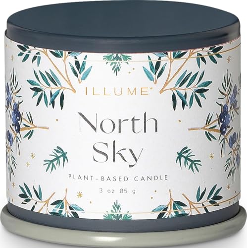 Image of Illume, Candle Tin North Sky Demi Vanity 3 Ounce