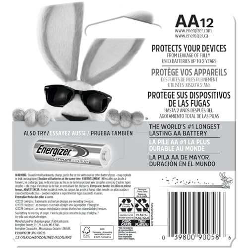 Energizer MAX AA Batteries, 12 Pack, Double A Alkaline Batteries - image 9