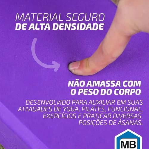 Bloco Eva Yoga Studio Proficional Pilates Rpg Exercicios Fisioterapia Fitness (Rosa)