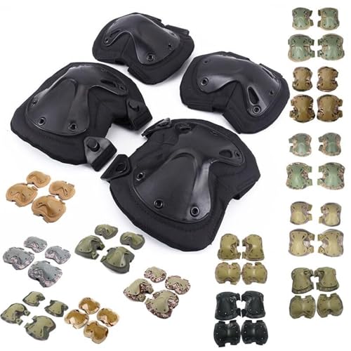 Genouillères tactiques et coudières coque TPU 6# - 2