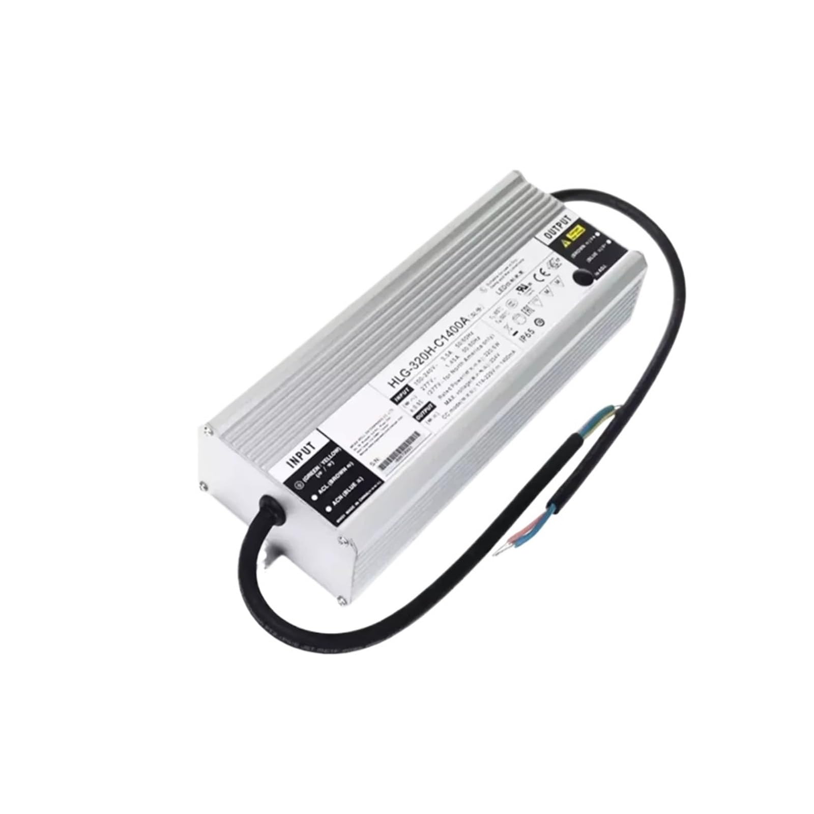 BALYDLUL 320W Constant Current Mode LED Driver HLG-320H-C700A HLG-320H-C1050A HLG-320H-C1400A HLG-320H-C1750A HLG-320H-C2100A HLG-320H-C(HLG-320H-C2100A)