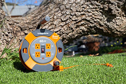Link2Home Cord Reel 60 ft. Extension Cord - Image 9