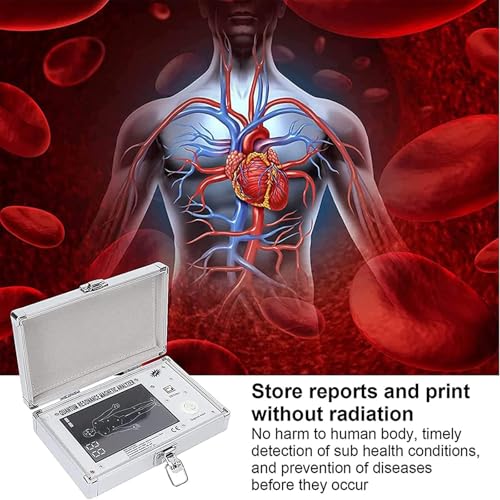 Quantum Resonance Magnetic Analyzer - Professional Health Analyzer for Comprehensive Physical Health Testing - Compatible with All Systems