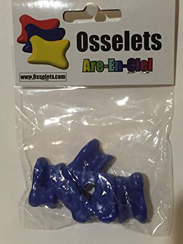 Osselets, Jacks, Knuckle Bones, GogoJacks - New Version of The Popular Game of Jacks - Full Set of 5 with Instructions.