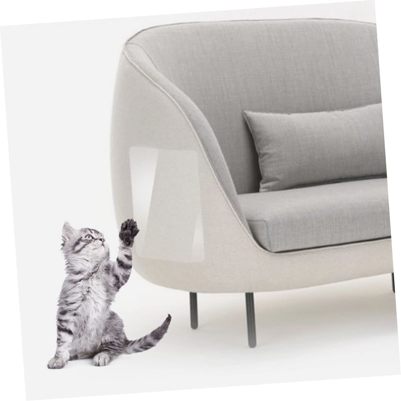 INOOMP 18blätter Cat Scratch Selbstklebender Möbel Schutz Kratzschutz Für Katzen Mit Nägeln Für Sofas Und Möbel Einfach Anzubringen