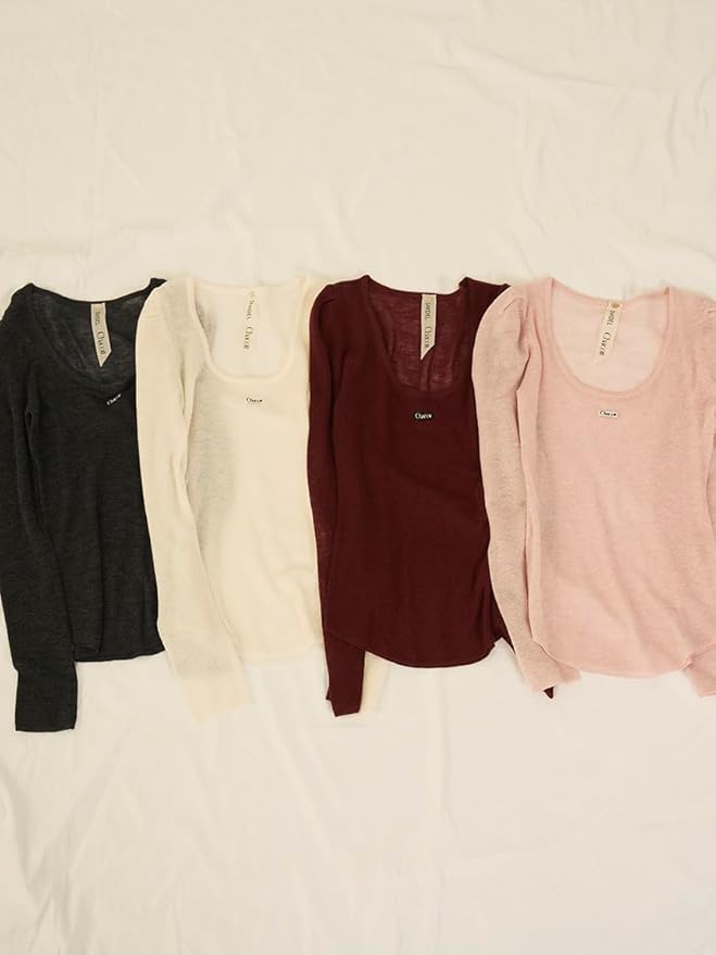 Amazon | [スナイデル] Chacottコラボシアーリブニット