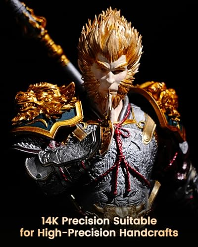 Image of SUNLU 14K ABS-Like 3D Printer Resin 2.0, Superior Precision, for Detail Printing Miniatures, Smooth Matte Surface,405nm UV Curing Photopolymer 3D Resin, 3KG, Grey