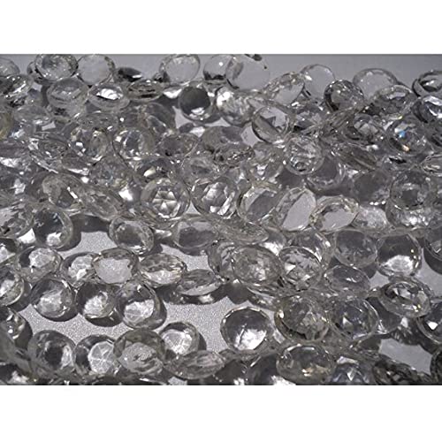 Faceted Gemstones LKBEADS en cœur 11mm : l'éclat facetté qui illumine vos colliers faits main