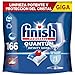Finish Powerball Quantum Infinity Shine, pastillas para el lavavajillas, limpieza potente y protección del cristal, 166 Pastillas