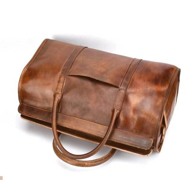 Sac de week-end en cuir résistant pour résoudre le manque de place - 5