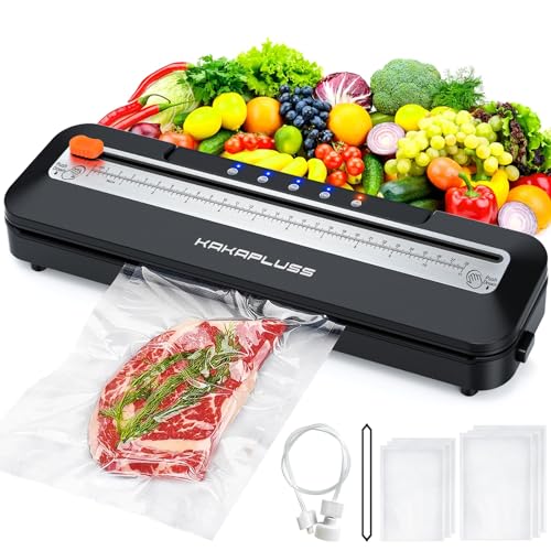 Vacuum Sealer Machine with Cutter & 15 Sealing Bags