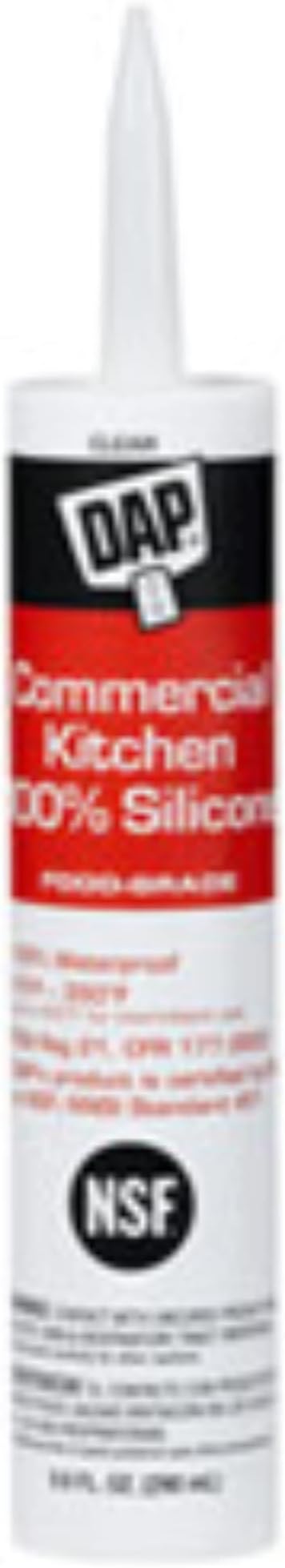 Dap Commercial Kitchen 100% Silicone Sealant