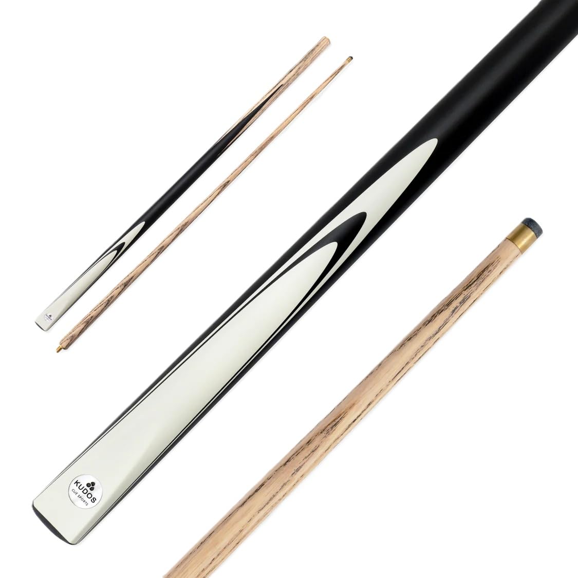 SGL ARTIC PULSE KUDOS 2PC 57" ASH POOL/SNOOKER CUE WITH 9.5mm TIP**