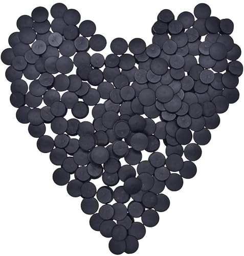 Image of 100 Pcs/Bag Black Buckle Plastic Button Accessories, Shoe Buttons Flat Shoe Charms Decorations, For Back Piece,Wristband Creative and Popular