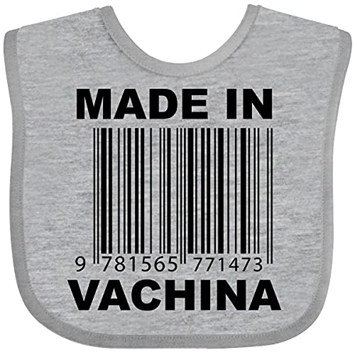 inktastic Made in Vachina Funny Baby Bib