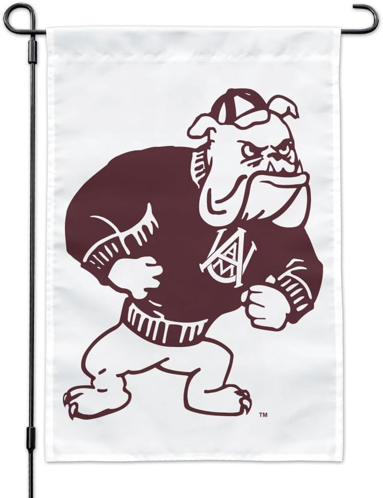 Alabama A&M University Secondary Logo Garden Yard Flag