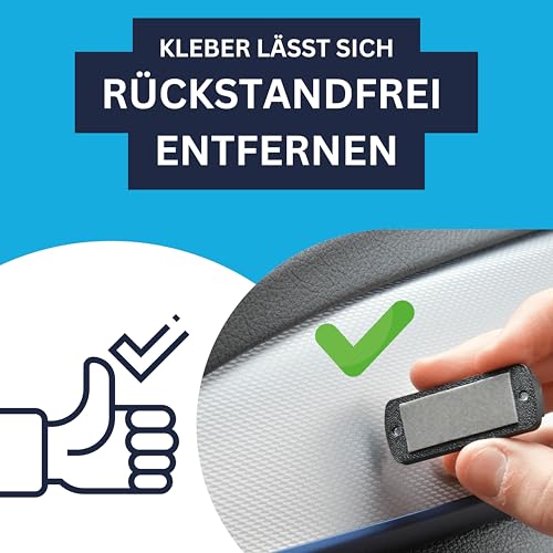 CLEANUX Onooo Blitzer Halterung & onoon Blitzer Halter – Auto-Halterung für Ooono Co-Driver No2 – Blitzerwarner Zubehör – fester Halt – einfache Montage – ooono halterung auto magnet – Made in Germany