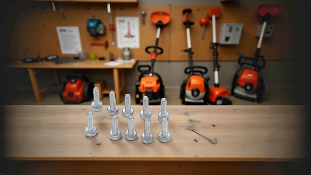 10 Tornillos Torx M4x25 Para Motosierra STIHL – Repuesto Número 9022 313 0740, Caja 194