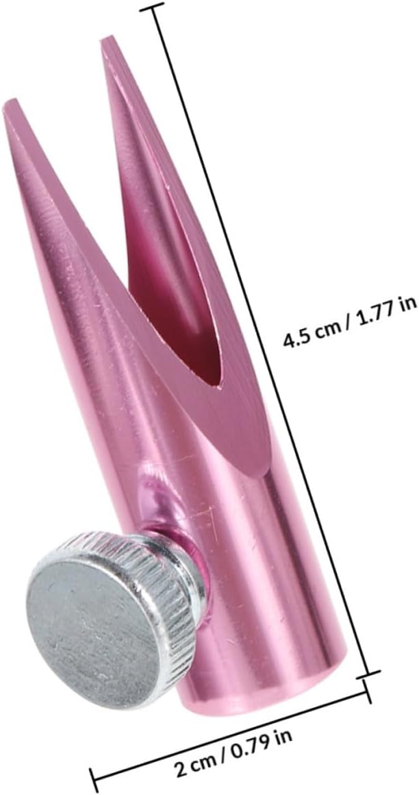 Makeup Pencil Sharpener with Dual U-Shaped Slots Aluminum 2pcs