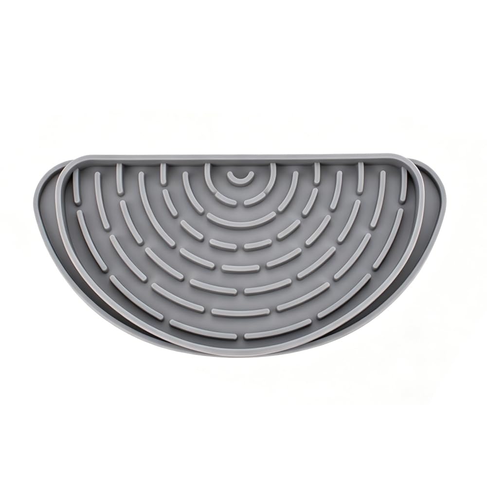 Hndhbfgrt Large-Capacity Cuttable Refrigerator Drip Catcher Non-Slip Silicone Fridge Water Dispenser Drip Tray Water Collector