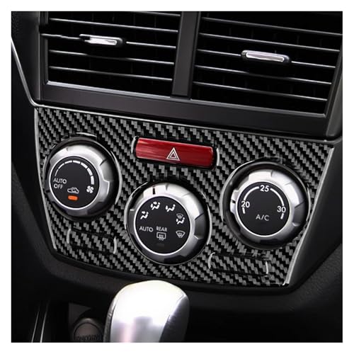 Embellecedor de fibra de carbono premium para el aire acondicionado interior de Impreza 2