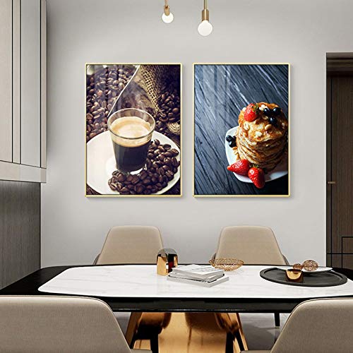 Peinture table de cuisine pour habiller un mur vide de bistrot ou salon