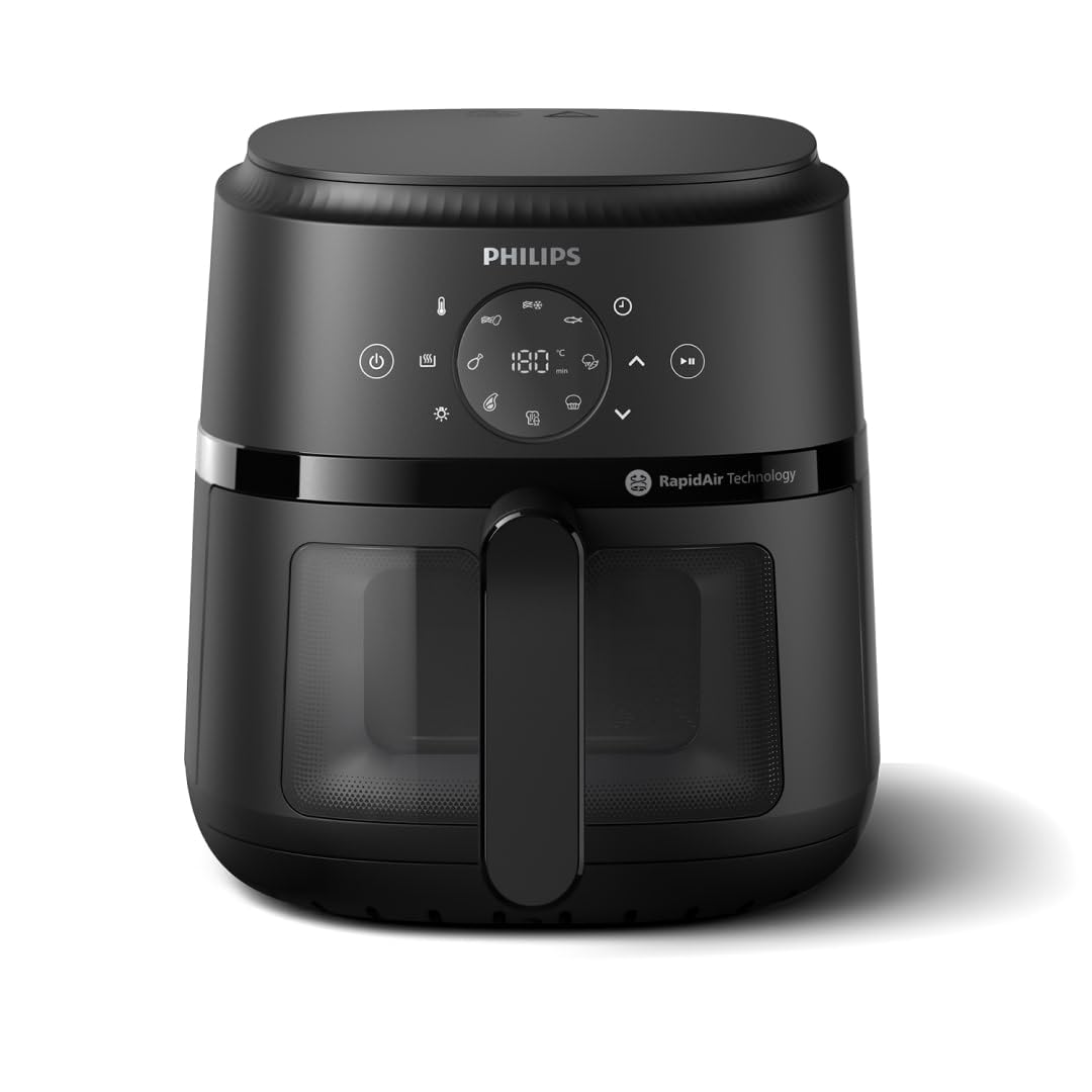 Philips 2000 Series Airfryer - 4 4 qt 4 2 l Pan 13 Cooking Functions RapidAir Technology Healthy