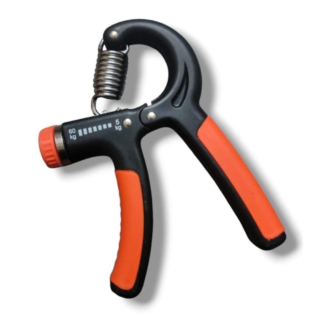 Adjustable Hand Gripper 60kg – Heavy Tension Hand Grip Strengthener for Forearm, Wrist & Finger Exercise | Non-Slip Handle | Strength Training Fitness Equipment (Orange)-image-29