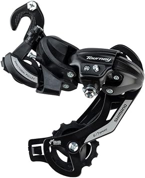 Shimano Tourney TY500 6/7-Speed Long Cage Rear Derailleur with Frame Hanger for BMX/Track Frame | rear-bike-derailleurs