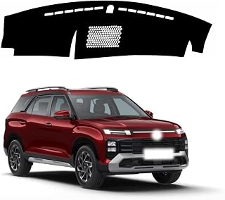 VINRIDE Car Dashboard Cover Compatible with Hyundai Alcazar 2024-2025, Alcazar Accessories, car Dashboard mat, Anti-Slip D... Price In India
