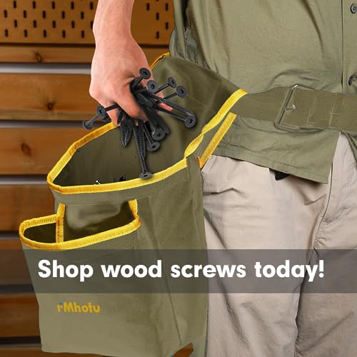 Fmhotu MHMLS 4-1/2 Inch Heavy-Duty Outdoor Deck Screws, 250Pcs Star Drive Decking Wood Screws thumb #5