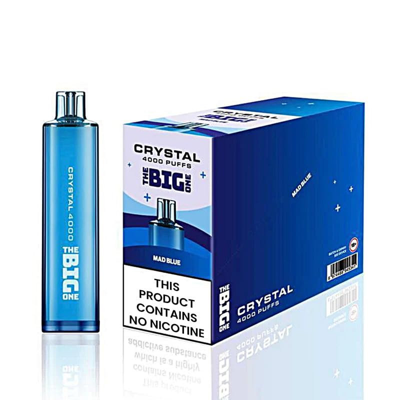 Buy Crystal Free Disposable The Big One Crystal Puffs 4000 Draw