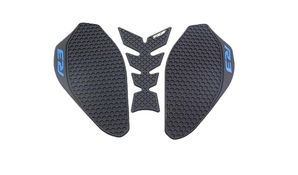 Motorbike Fuel Tank Sticker for YZF-R3 YZF R3 YZFR3 2019-2023 Motorcycle Side Fuel Tank Pad Protector Sticker Decal Knee Traction Pads