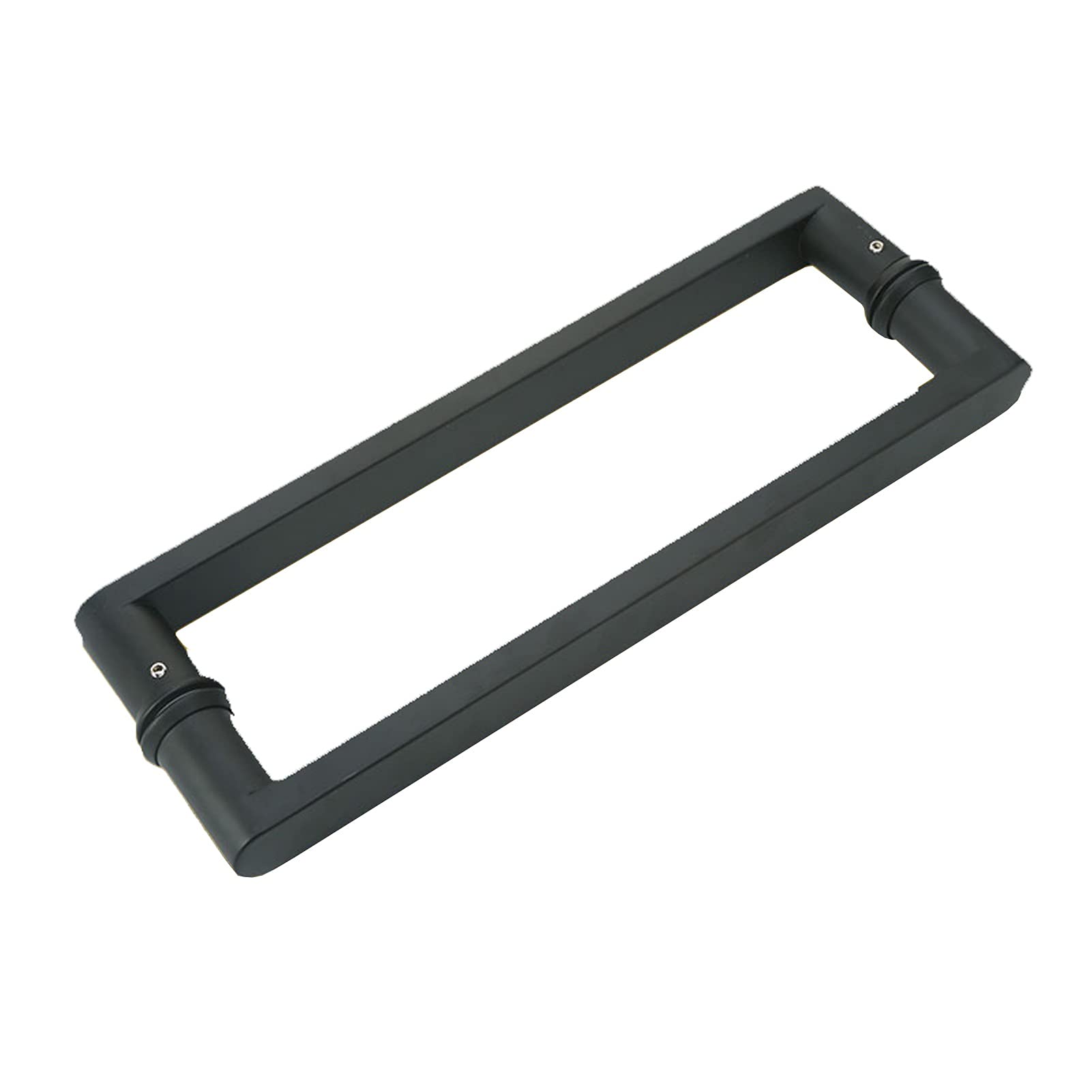 DFGHNBVC Shower Door Handle Shower Glass Door Handle For Bathroom,Black Stainless Steel Push And Pull Glass Door Handle For Replace Old Or Damaged Door Handles,400Mm