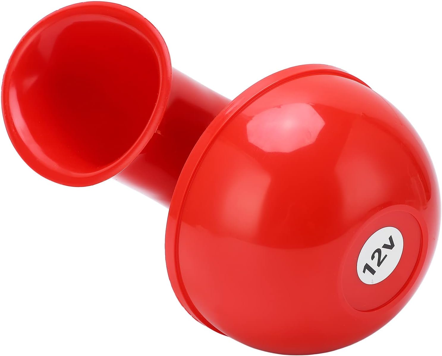 Electric Bull Horn 150db Red Air Horn Portable for Truck Train Boat Motorcycle Car, Materials,Improve Driving Safety,Fit for Any Vehicle