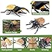 Totsmile Realistic Bug Toy Set for Kids,12PCS Insect Figurines Educational Insect Models, STEM Learning Science Toys, Halloween Toy Cake Toppers Christmas Birthday April Fool's Day Prank Gifts