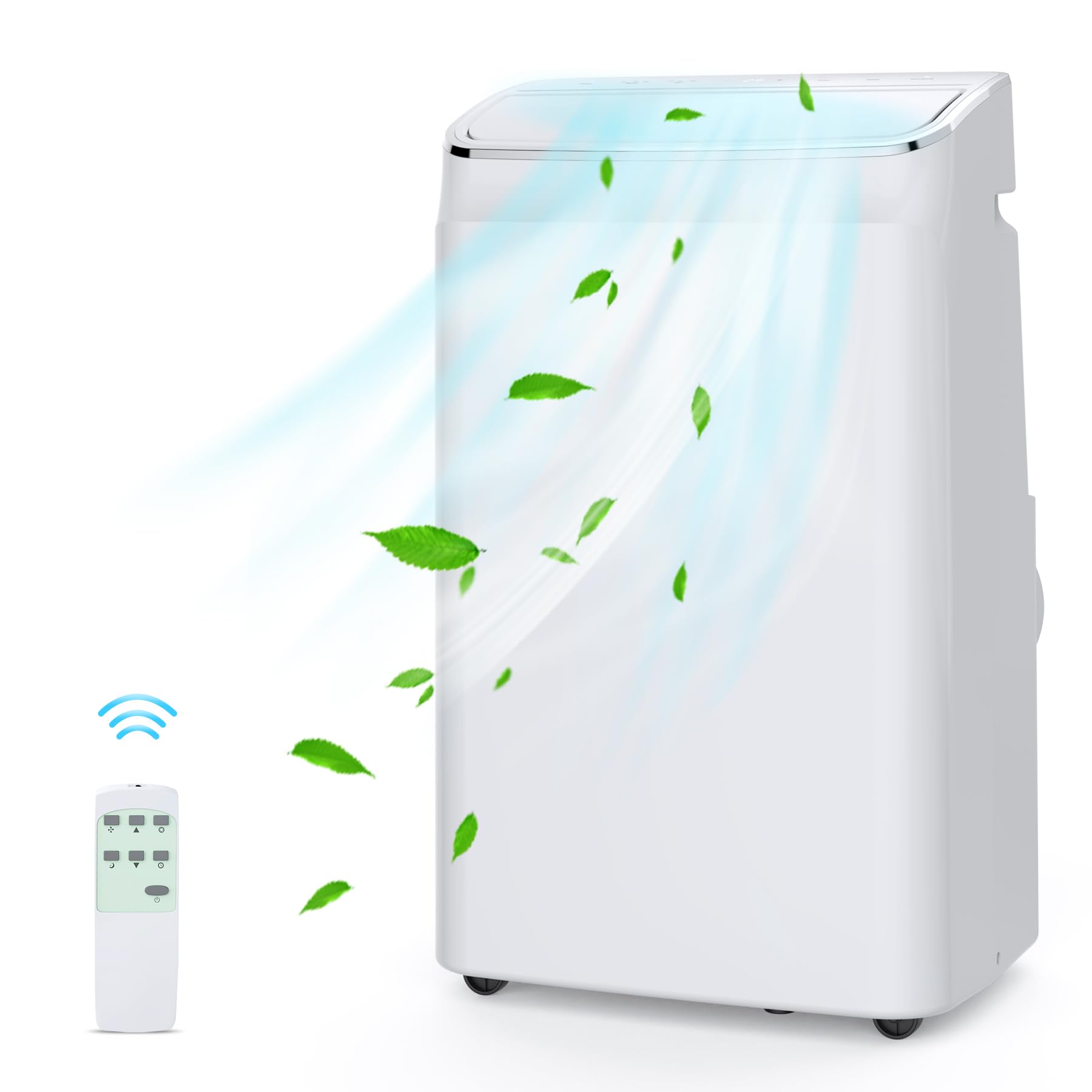 Amazon.com: DENBIG Portable Air Conditioner, 15,000 BTU Portable AC Unit  with Built-in Dehumidifier and Multi-speed Fan for Room up to 700 Sq. Ft,  Remote Control, 24-Hour Timer, and Installation Kit : Home