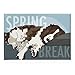 Pop Doggie Spring Break Springer Spaniel Fridge Magnet