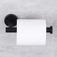 Vista 5 de Kit de accesorios de baño negro mate, juego de accesorios de baño de 3 piezas, acero inoxidable SUS 304 montado en la pared, incluye soporte