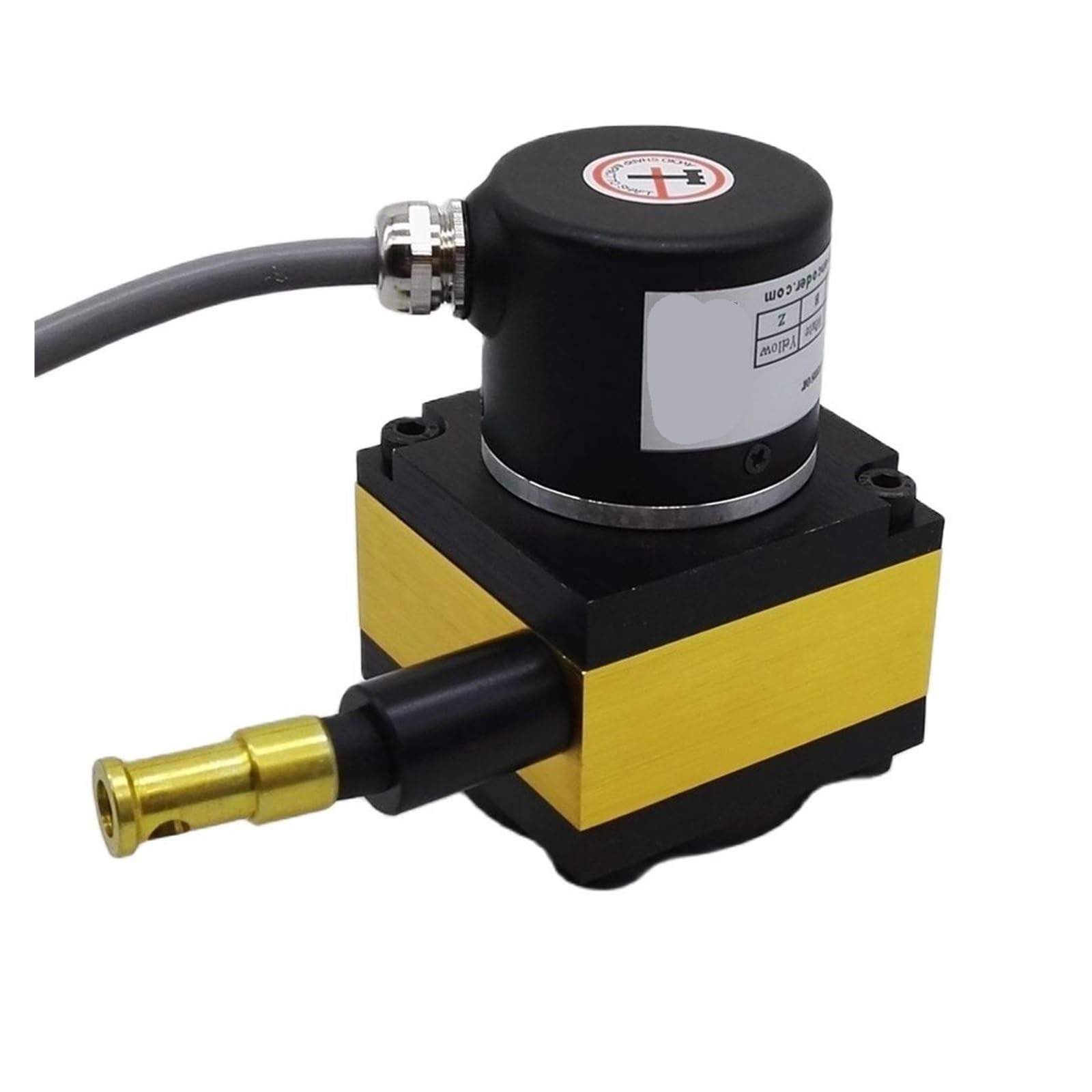 JJKKOZVQF Displacement Sensor S1000P Linear Position Sensor 1000MM Measure Length 5-24V Incremental Encoder(NPN OC)