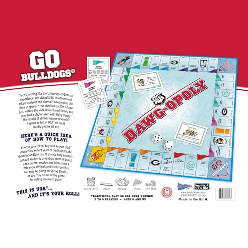Juego de Mesa Dawgopoly Universidad de Georgia miniatura 7