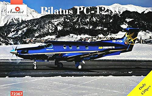 Amodel 72367 - 1/72 - Pilatus PC12-NG Passenger Plane 200mm