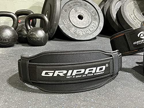 Miniatura 6 de Gripad Cinturón ajustable para levantamiento de pesas deportivo, cinturón ajustable para hombres y mujeres, hebilla ligera, entrenamiento, peso