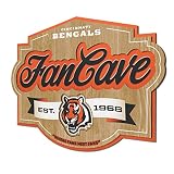 YouTheFan NFL Cincinnati Bengals Fan Cave Sign