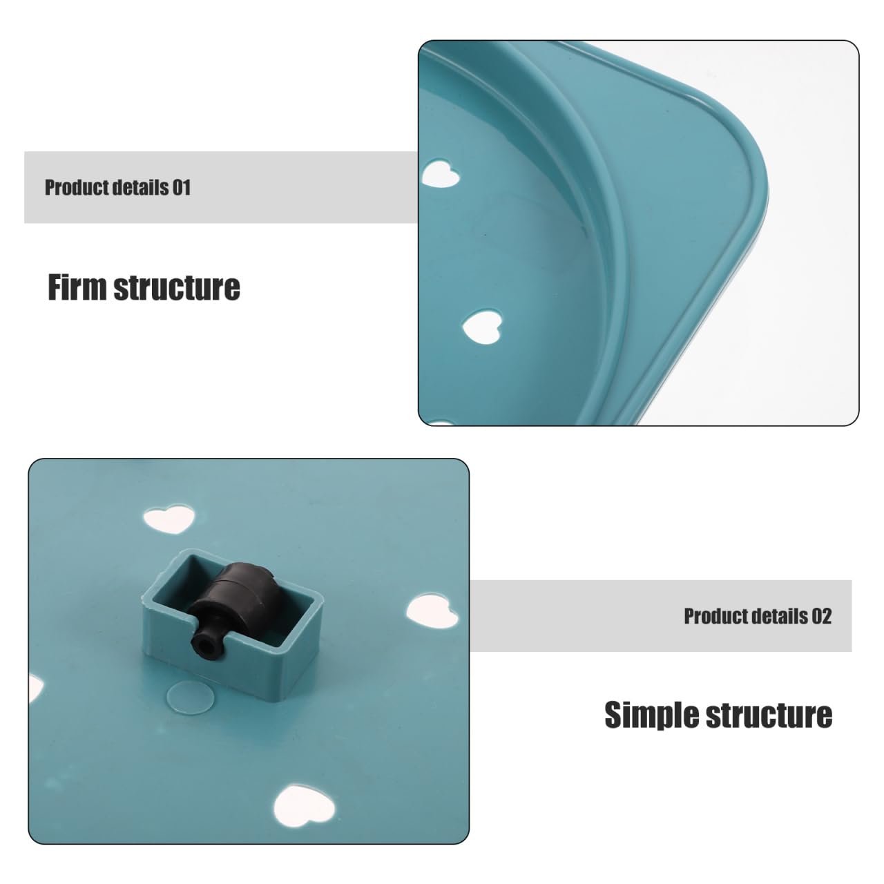 Supporto per Bombola Gas con Ruote e Maniglia in Pp Base Mobile per Bombola di Gas per Uso Cucina Facile da Spostare e Stabile