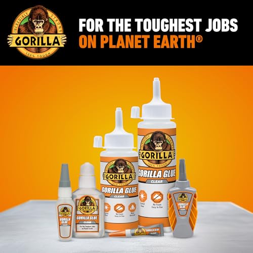 Gorilla Clear Glue, All Purpose, 1.75 oz Bottle - image 8