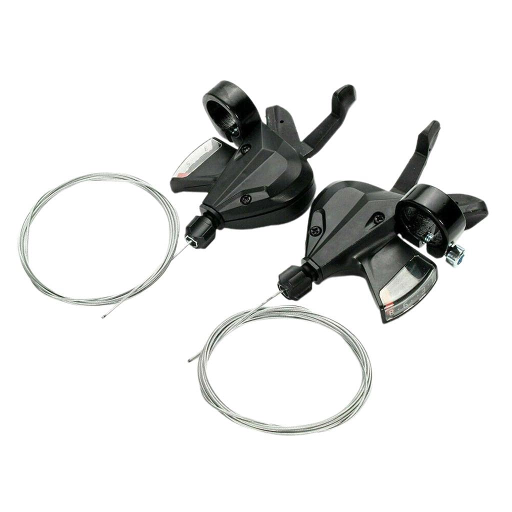 Enakshi® 2Pcs 24 Speed MTB Mountain Bike Thumb Gear Shift Lever Set (3L&8R)|Sporting Goods | Cycling | Bicycle Components & Parts | Shifters-picture-28